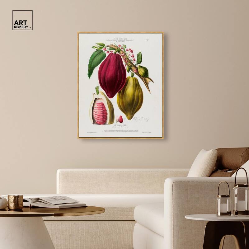 Cocoa Cacao by Etienne Denisse Canvas by Art Remedy