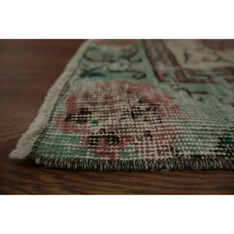 Hand Knotted Oriental 100% Wool Carpet Transitional All-Over Beige & Ivories Anatolian Area Rug - 6' 5'' X 3' 8''