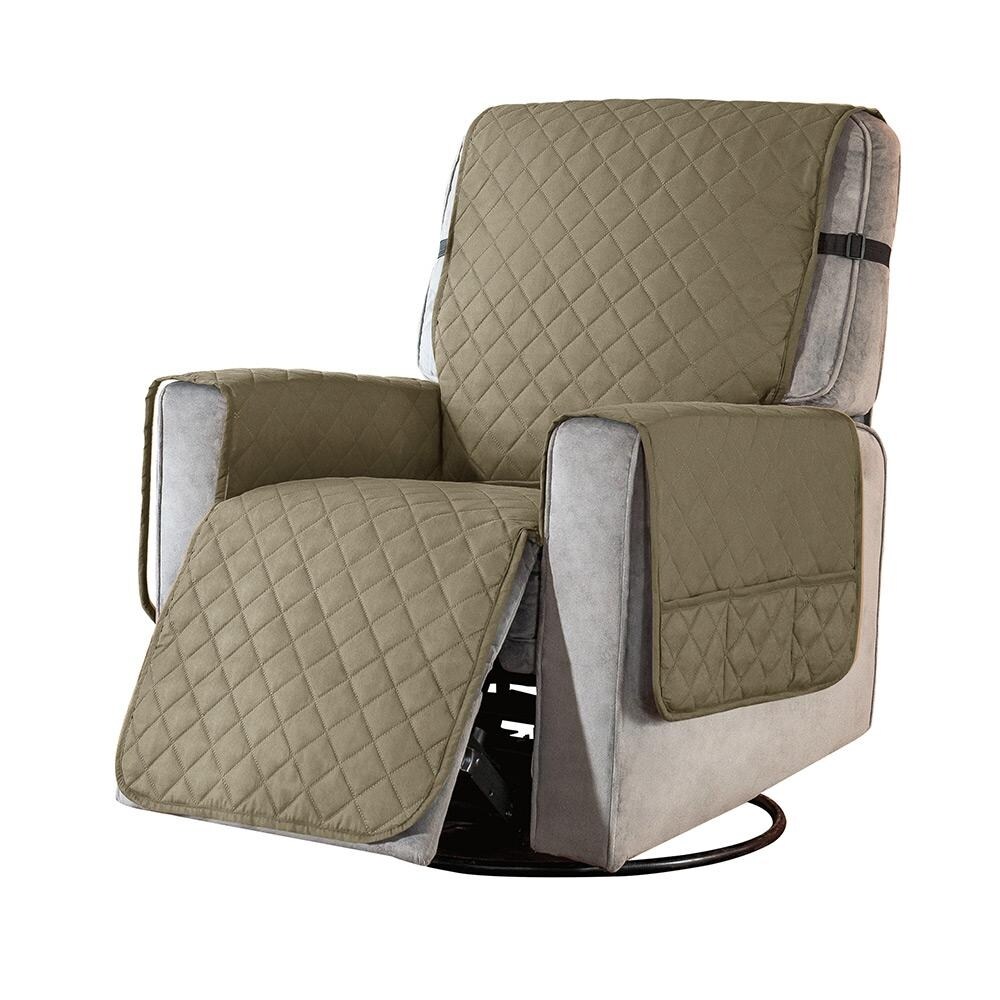 Subrtex Recliner Chair Cover Slipcover Reversible Protector Anti Slip Large Overstock 33761557