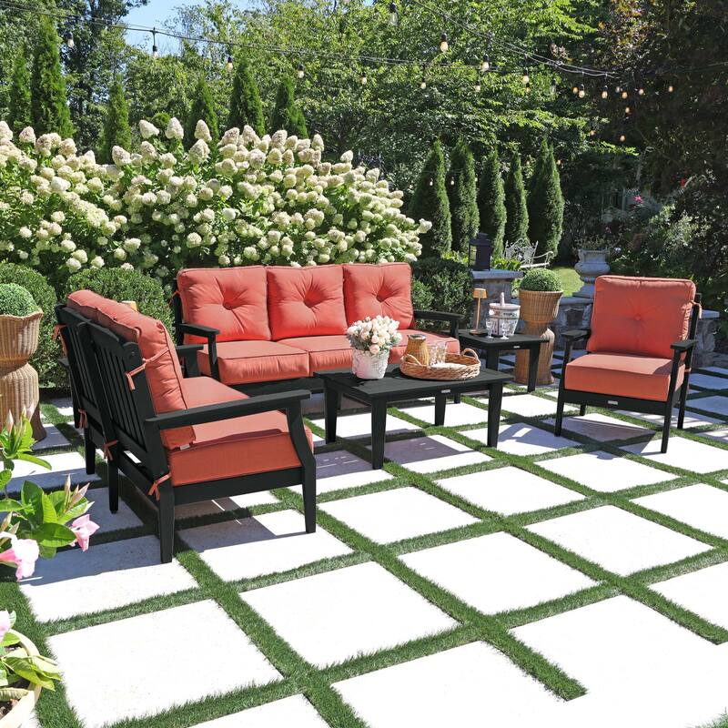 HIGHWOOD Lehigh 6-Piece Grand Deep Seating Set