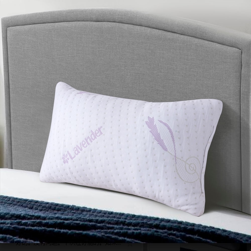 Lavender Memory Foam Pillow 20" x 28" or 19" x 36"