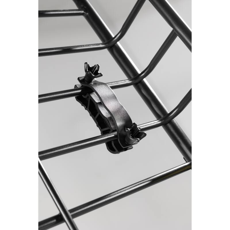 Roof Rack Basket Rooftop Steel Rack, Cargo Carrier with 250 Lbs Capacity, Extension Black Car Top Luggage Holder 64" Universal