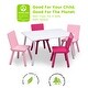 preview thumbnail 4 of 7, Kids Table and Chair Set (4 Chairs Included)