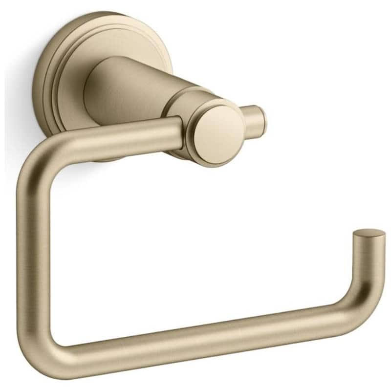 Kallista P80266-00 Vir Stil Minimal Wall Mounted Euro Toilet Paper - Brushed French Gold