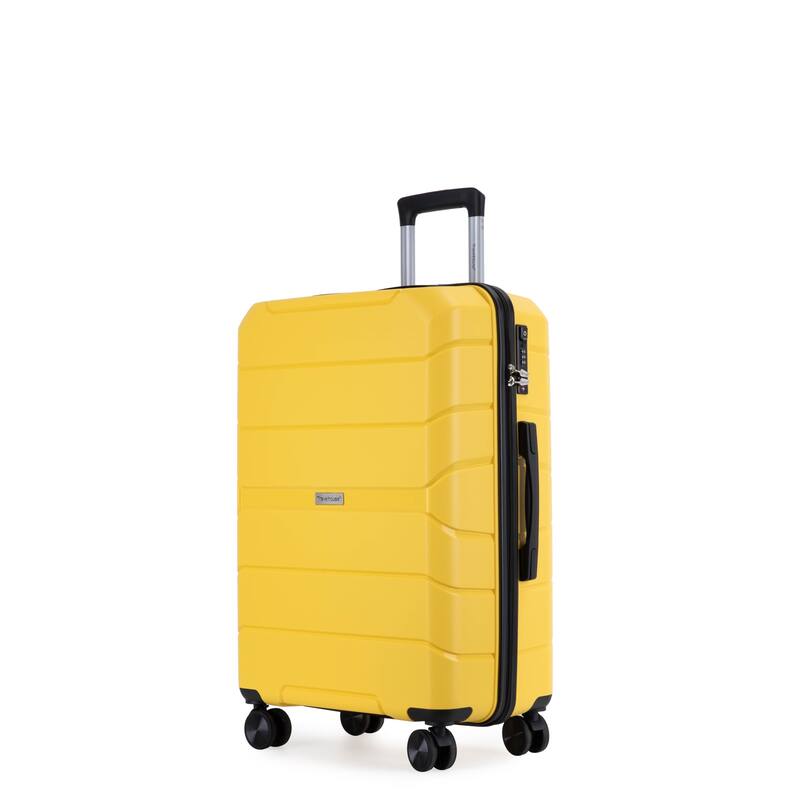 Merax 3 Piece High Quality Luggage Set, Hardshell Lightweight Durable Suitcase with TSA Lock and Spinner Wheels