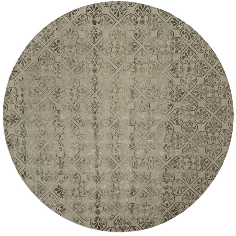 SAFAVIEH Handmade Dip Dye Sholeh Watercolor Vintage Boho Wool