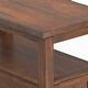 preview thumbnail 23 of 62, WYNDENHALL Norfolk SOLID WOOD 14 inch Wide Rectangle Transitional Narrow Side Table - 14 Inches wide