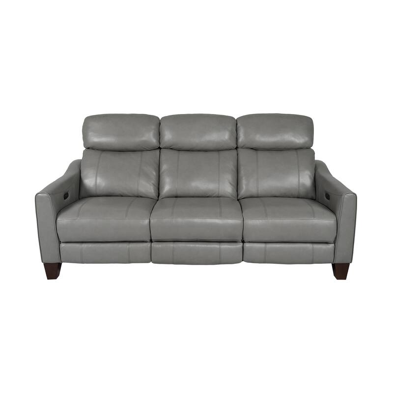 Milos 83" Zero Gravity Leather Power Reclining Sofa with USB Ports