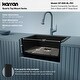 preview thumbnail 31 of 59, Karran Top Mount 25 in. Single Bowl Quartz Kitchen Sink Kit