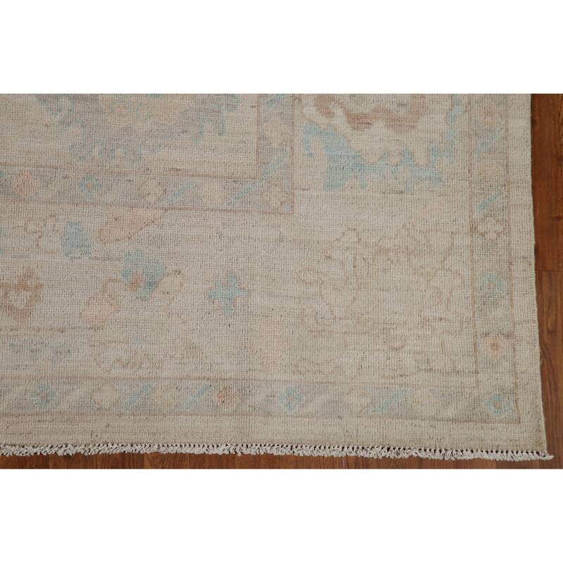 Vegetable Dye Oushak Rug Hand-knotted Wool Carpet - 8'3"x 10'0"
