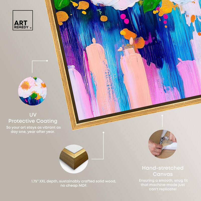 Contrast of Purity II Canvas by Art Remedy
