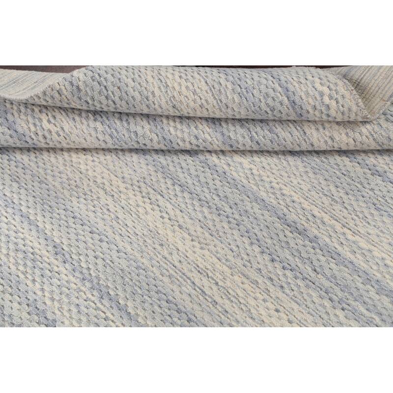 Geometric Modern Moroccan Oriental Foyer Area Rug Wool Hand-knotted - 5'3" x 7'8"