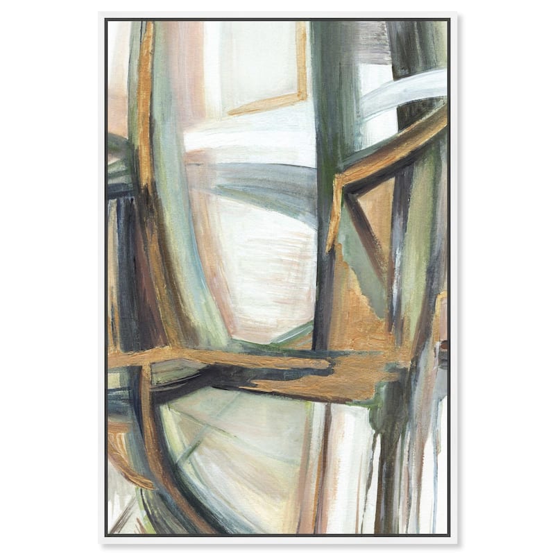 Majestic Vibes II Canvas by Art Remedy - White - 30" x 45"