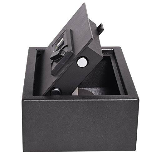 Shop Ivation Biometric Digital Drawer Safe 4 37 X 11 8 X 8 6