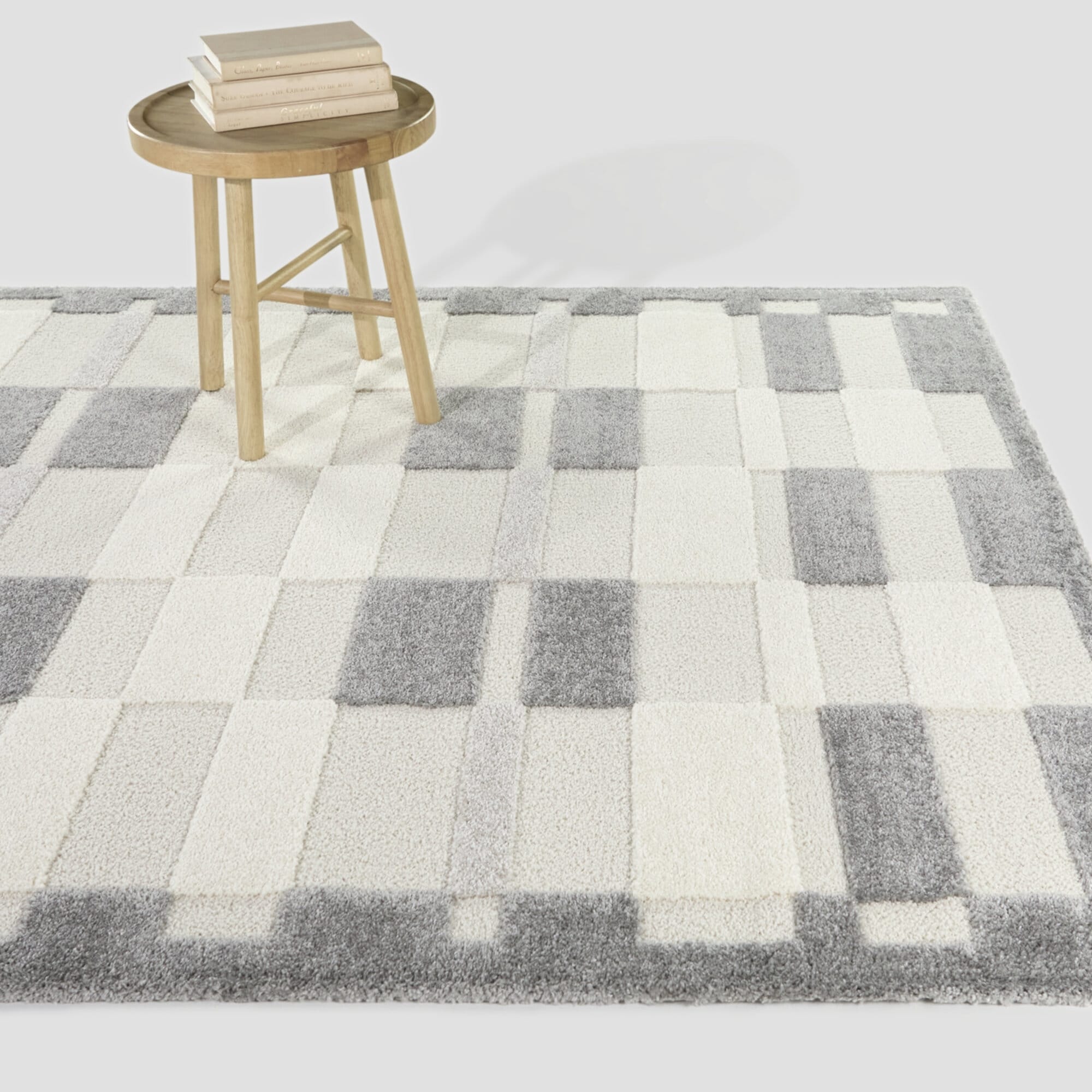 Bernadette Modern Checkered Area Rug