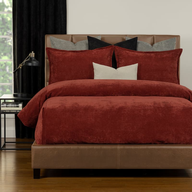 Mixology Padma 7 Piece Bedcap Comforter Set - Bronze - King