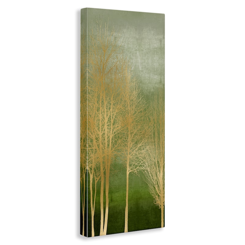 Stupell Minimal Gold Branches Canvas Wall Art Design By Kate Bennett