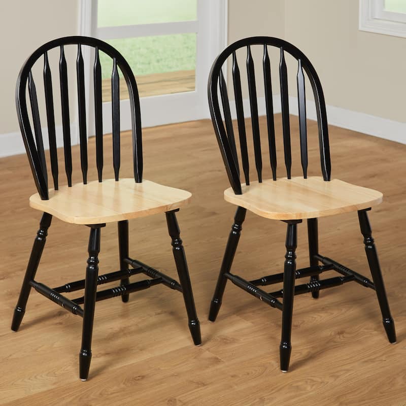 Simple Living Carolina Solid Wood Spindle Dining Chairs (Set of 4)