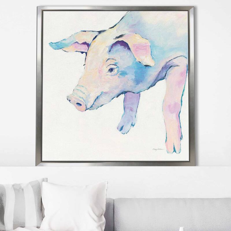 "Horatio Crop" Print on Floating Canvas