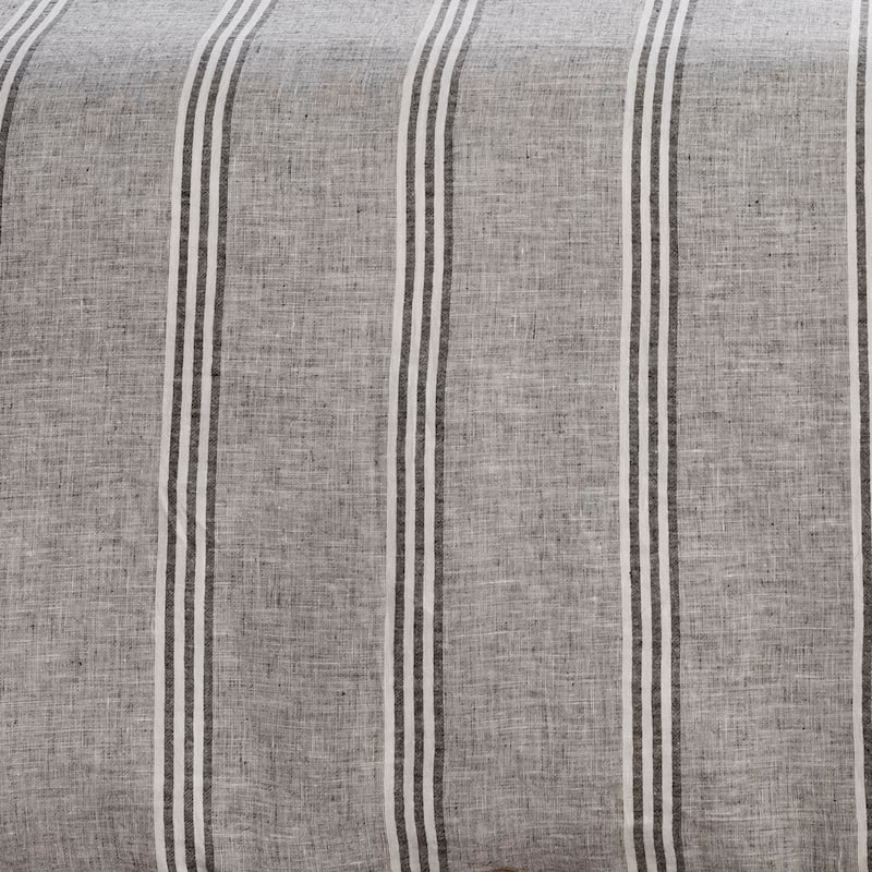Alyssa Striped Linen Duvet Set
