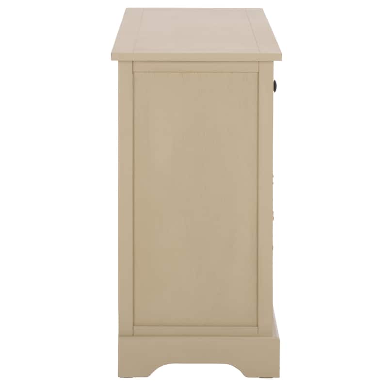 SAFAVIEH Ardelia Red 6-Drawer Storage Unit (Fully Assembled) - 30"W x 13"D x 26"H