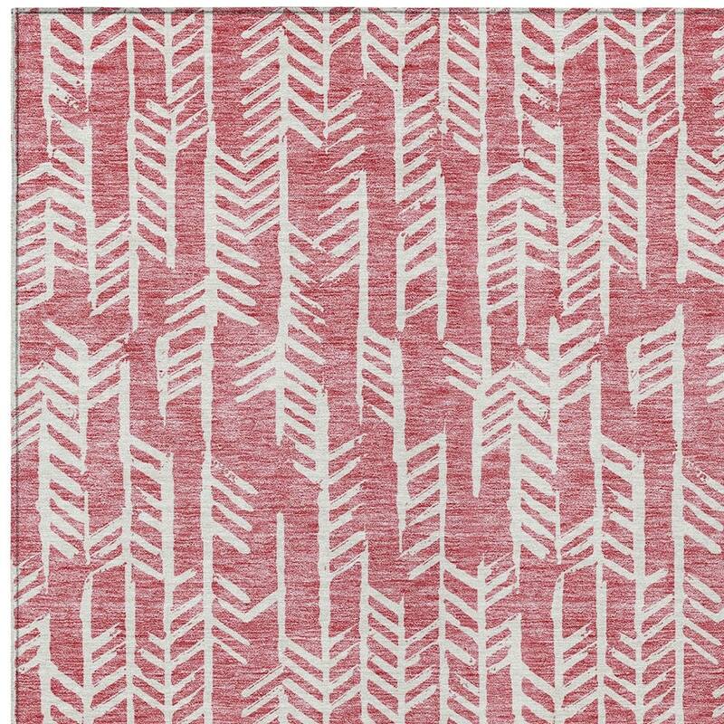 HomeRoots Tribal Transitional Rectangle Outdoor Rug
