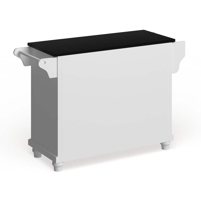Crosley Cambridge Granite Top Full Size Kitchen Island/Cart - 18"d x 51.5"w x 36"h
