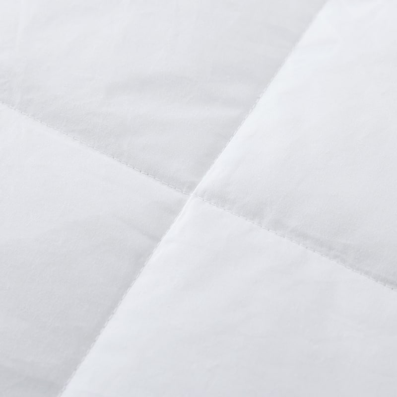 Constance 233 Thread Count Lightweight White Duck Down Blanket