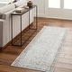 preview thumbnail 12 of 12, Carleigh Traditional Washable Area Rug 2' 7" x 7' 10" - Dusty Sage - Runner