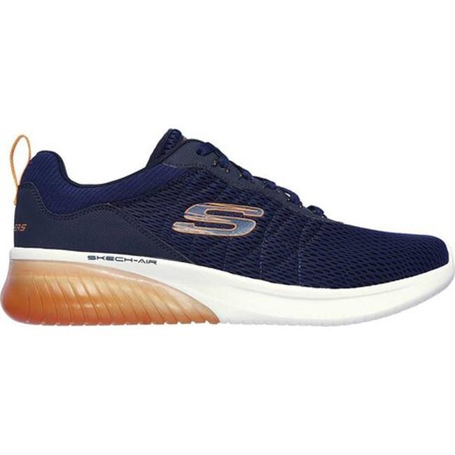 skechers ultra flex mens orange