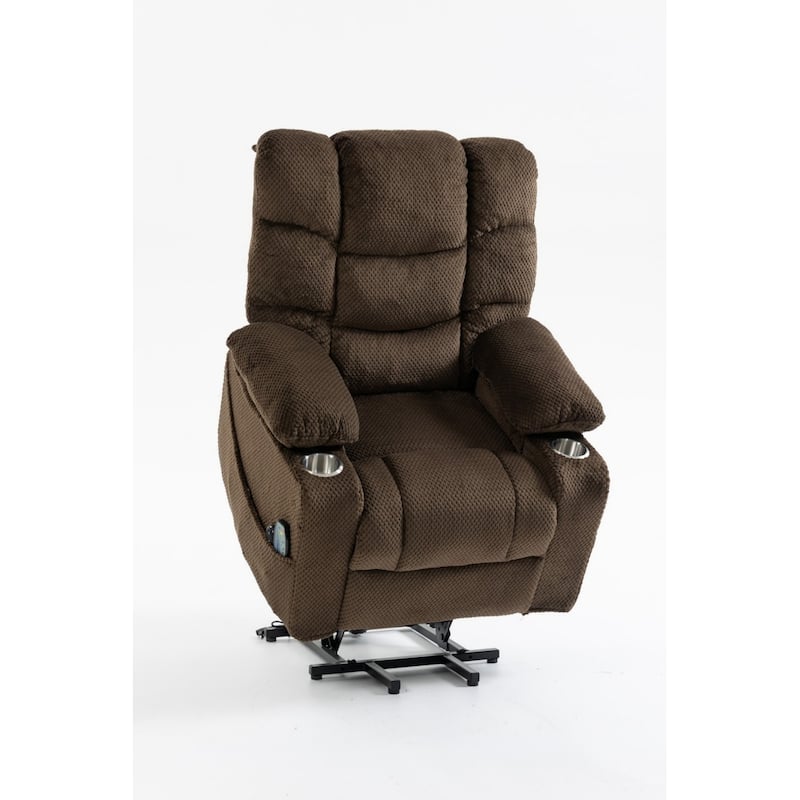 32.3" Elderly Power Lift Recliner，Power Lift Assist Chair，One-Box Packaging, 48-Hour Backrest Rebound