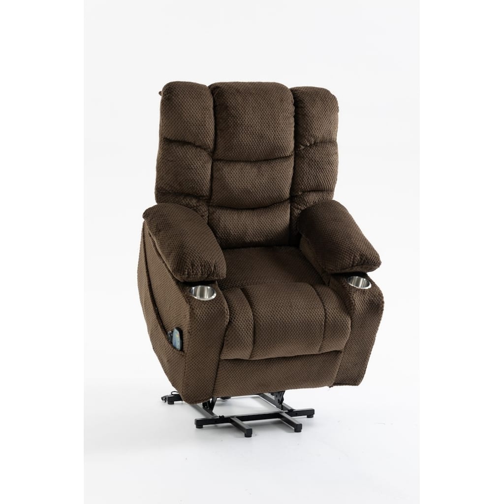 32.3" Elderly Power Lift Recliner，Power Lift Assist Chair，One-Box Packaging, 48-Hour Backrest Rebound