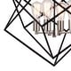 preview thumbnail 6 of 8, Rad 4 Light Mid-Century Modern Geometric Cage Bulb Pendant