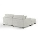 preview thumbnail 79 of 131, Oversized Chenille Modular Sectional Sofa Conversation Set with 2 Ottomans