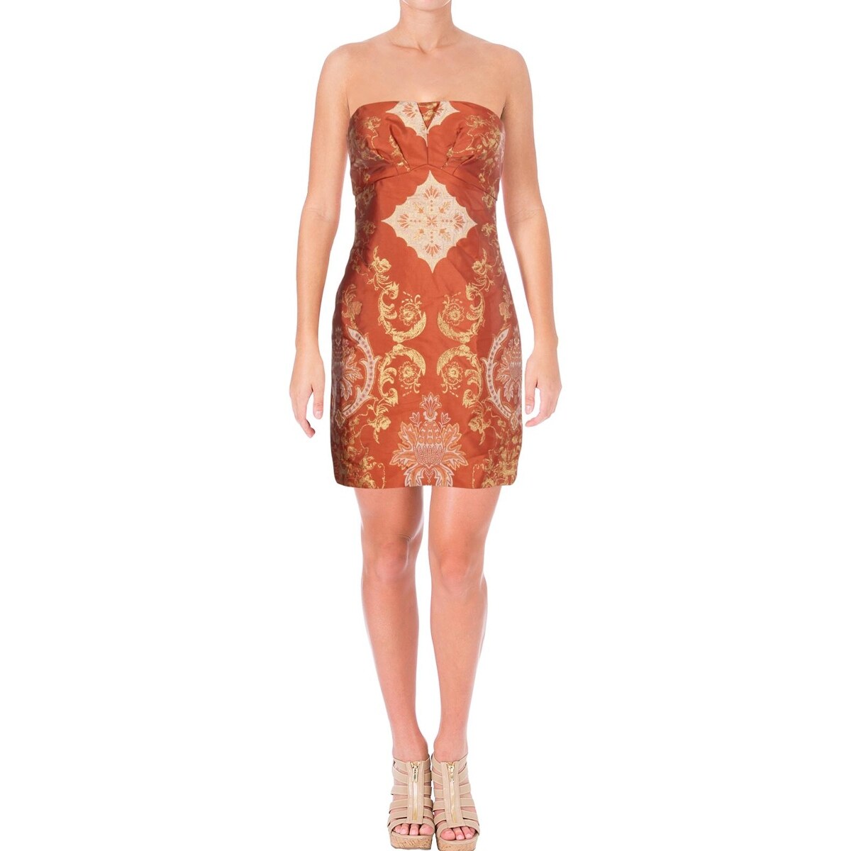 metallic clubwear