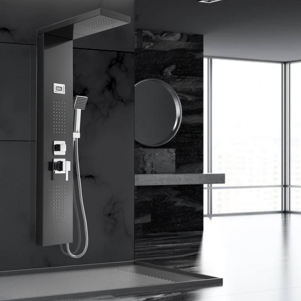 Massage Shower Panel Stainless Steel