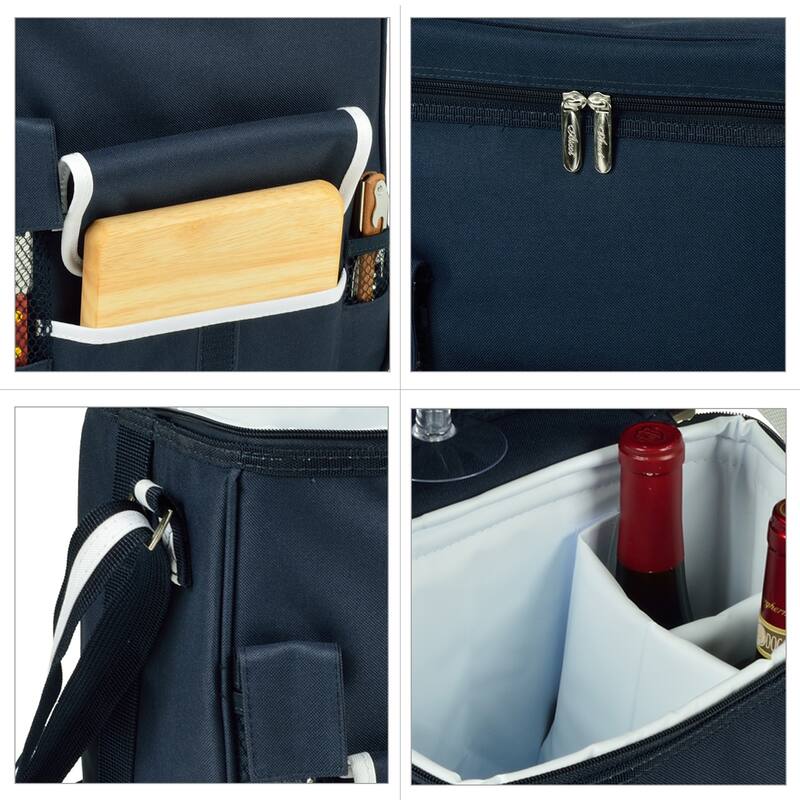 Picnic at Ascot - Wine & Cheese Cooler Bag