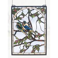 Buy Stained Glass Panels Online At Overstock Our Best Window Treatments Deals
