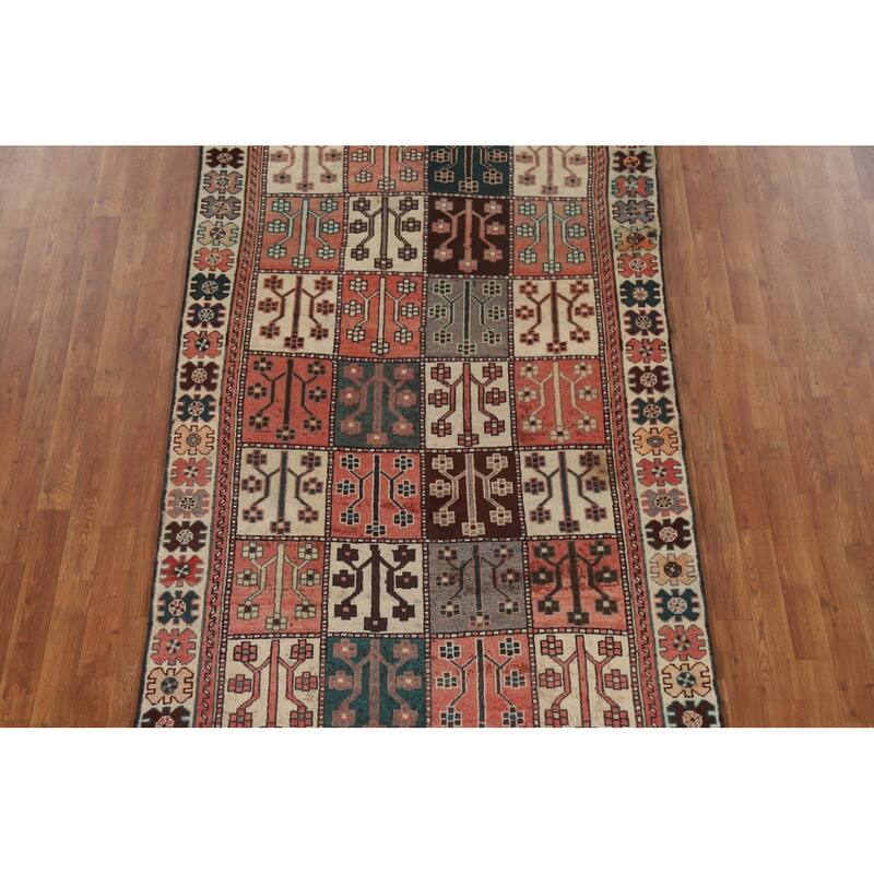 Garden Design Bakhtiari Persian Vintage Runner Rug - 4'5"x 8'11"