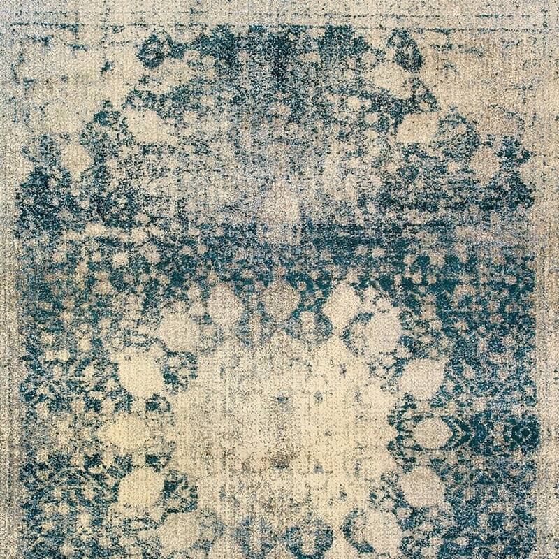 HomeRootsOriental Traditional Rectangle Area Rug - 153.54' X '118.11' X '0.35