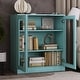 preview thumbnail 89 of 166, 100% Solid Wood 3-shelf Bookcase with Optional Doors by Palace Imports