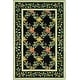 preview thumbnail 27 of 57, SAFAVIEH Handmade Chelsea Karley Trellis French Country Wool Rug 2'9" x 4'9" - Black - Rectangle