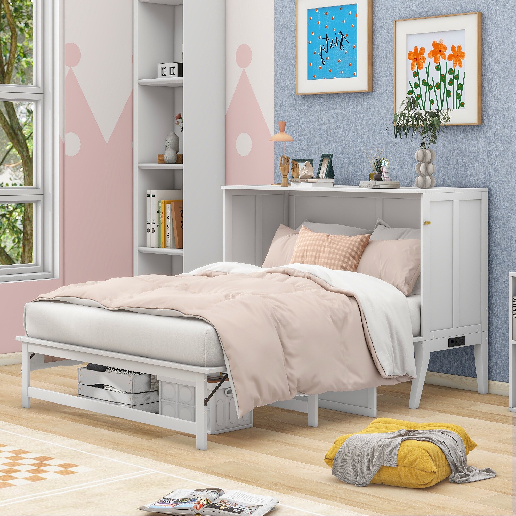 Cube murphy top bed queen