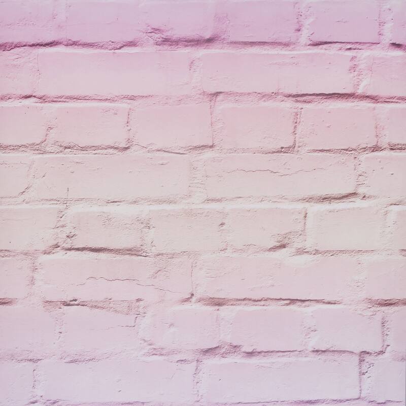 Arthouse Winifred Pink Ombre Brick Wallpaper