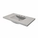 preview thumbnail 9 of 56, Palomar 36-inch NativeStone Bathroom Sink Ash - Three Faucet Holes