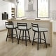 preview thumbnail 44 of 70, Amisco Derek Swivel Bar Stool