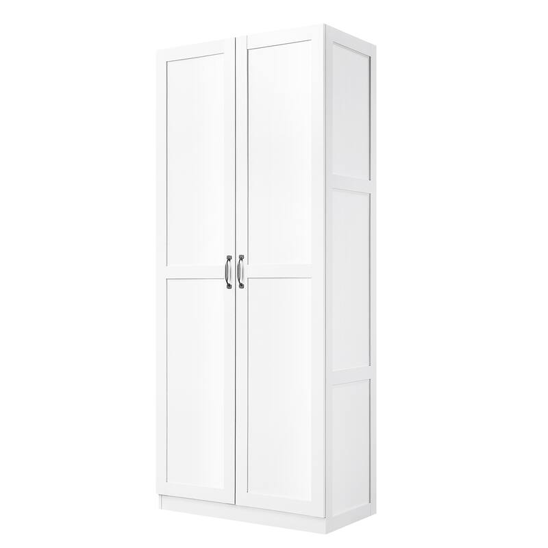 Manhattan Comfort Cornelia Modern Adjustable Shelf Storage Closet 2.0