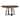 Harper Round Dining Table with Trestle-styled Base, Brushed Brown & Pecan