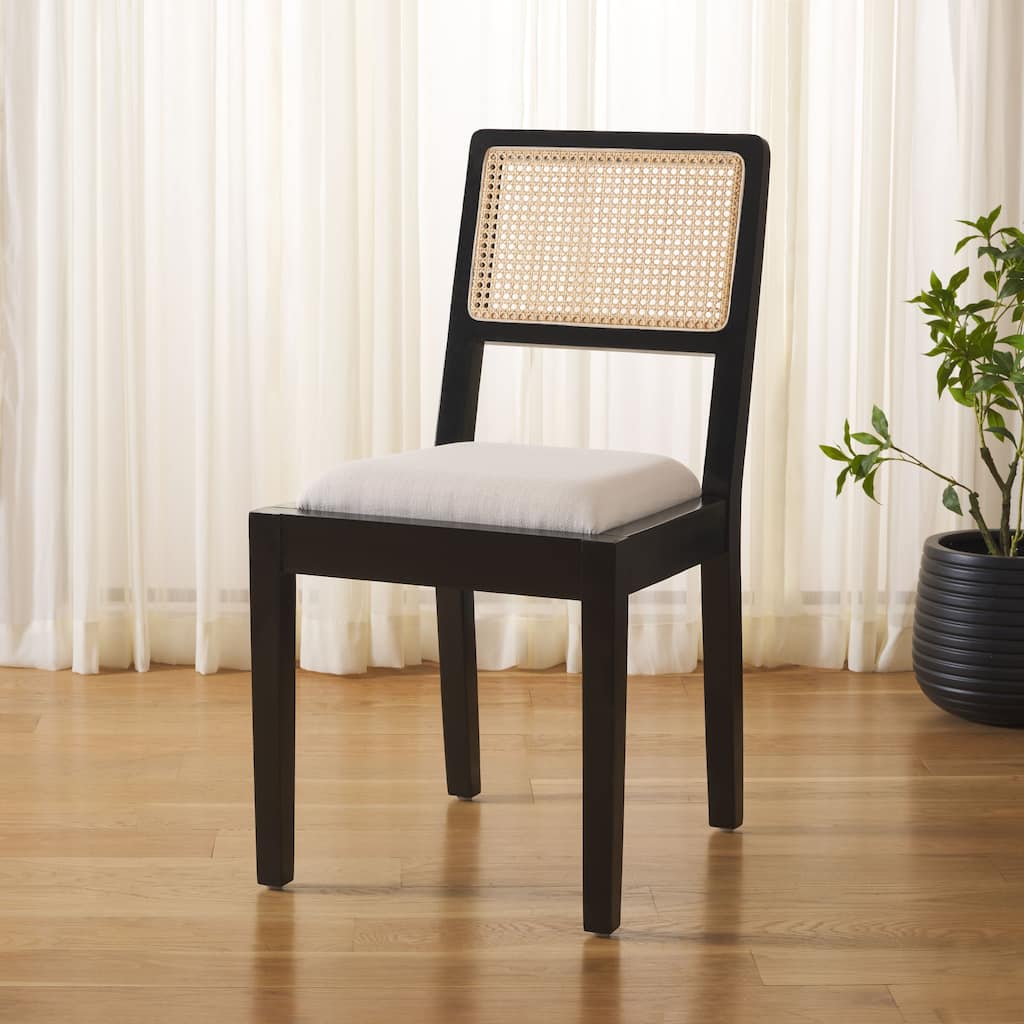 SAFAVIEH Suzetta Solid Wood Dining Chair - 18"W x 22"D x 35"H