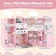 preview thumbnail 9 of 34, Costway Corner Play Kitchen Toddler Kitchen Playset with Range Hood, - See Details